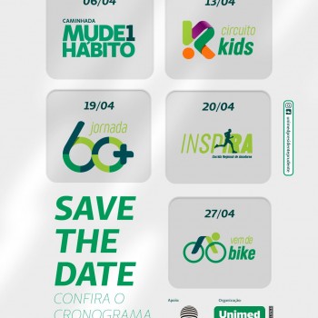 Caminhada 'Mude 1 Hábito' abre programação do Circuito Verde da Unimed em Presidente Prudente